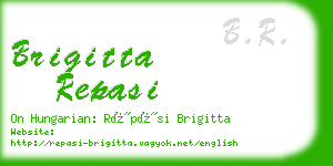 brigitta repasi business card